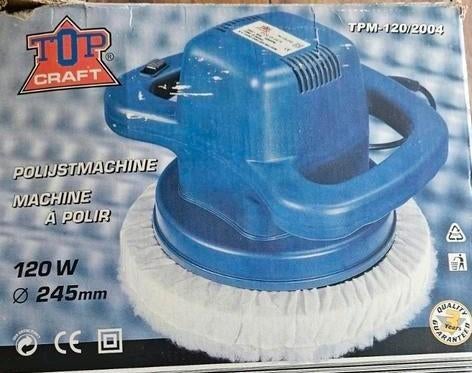 Top Craft Polijstmachine 120W - TPM-120/2003, Ophalen of Verzenden, Gebruikt, Minder dan 600 watt, Overige typen
