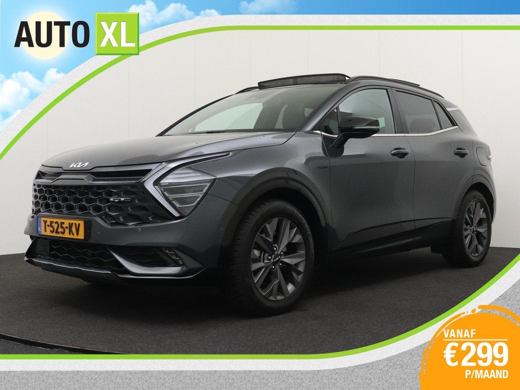 Kia Sportage 1.6 180 PK Aut. MHEV GT-PlusLine Pano-dak Trekh, Auto's, Kia, Gebruikt, 4 cilinders, Origineel Nederlands, Bedrijf