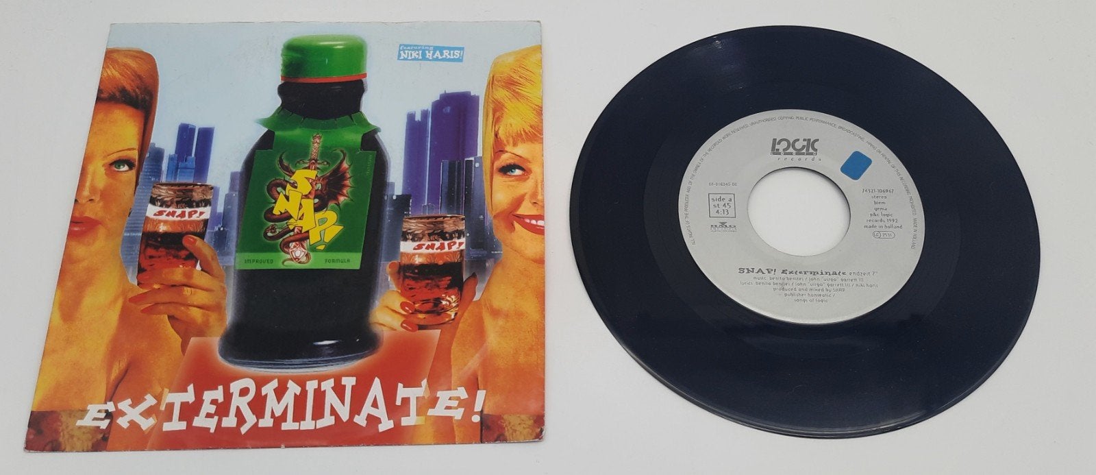 SNAP!  Exterminate! 7" single, Gebruikt, 1990 - 1999, 7 inch, Single