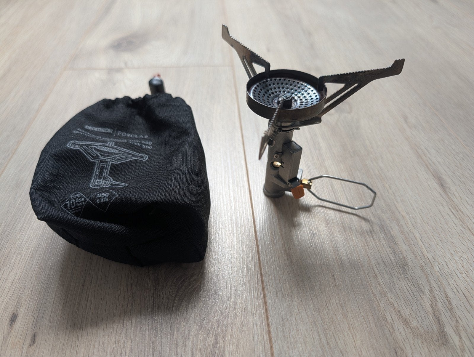 Decathlon Forclaz Trek 500 Compact Gasbrander, Ophalen of Verzenden, Gebruikt