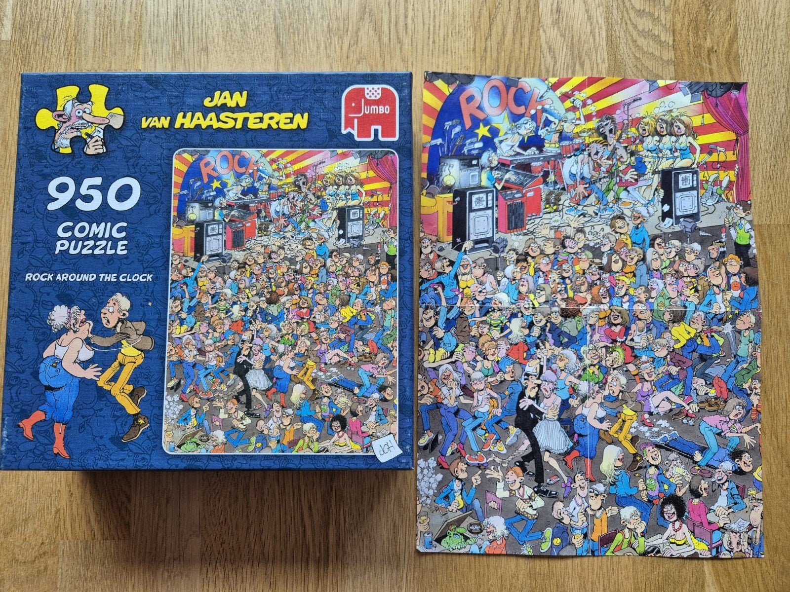 Jan van Haasteren puzzel., Ophalen, 500 t/m 1500 stukjes, Zo goed als nieuw