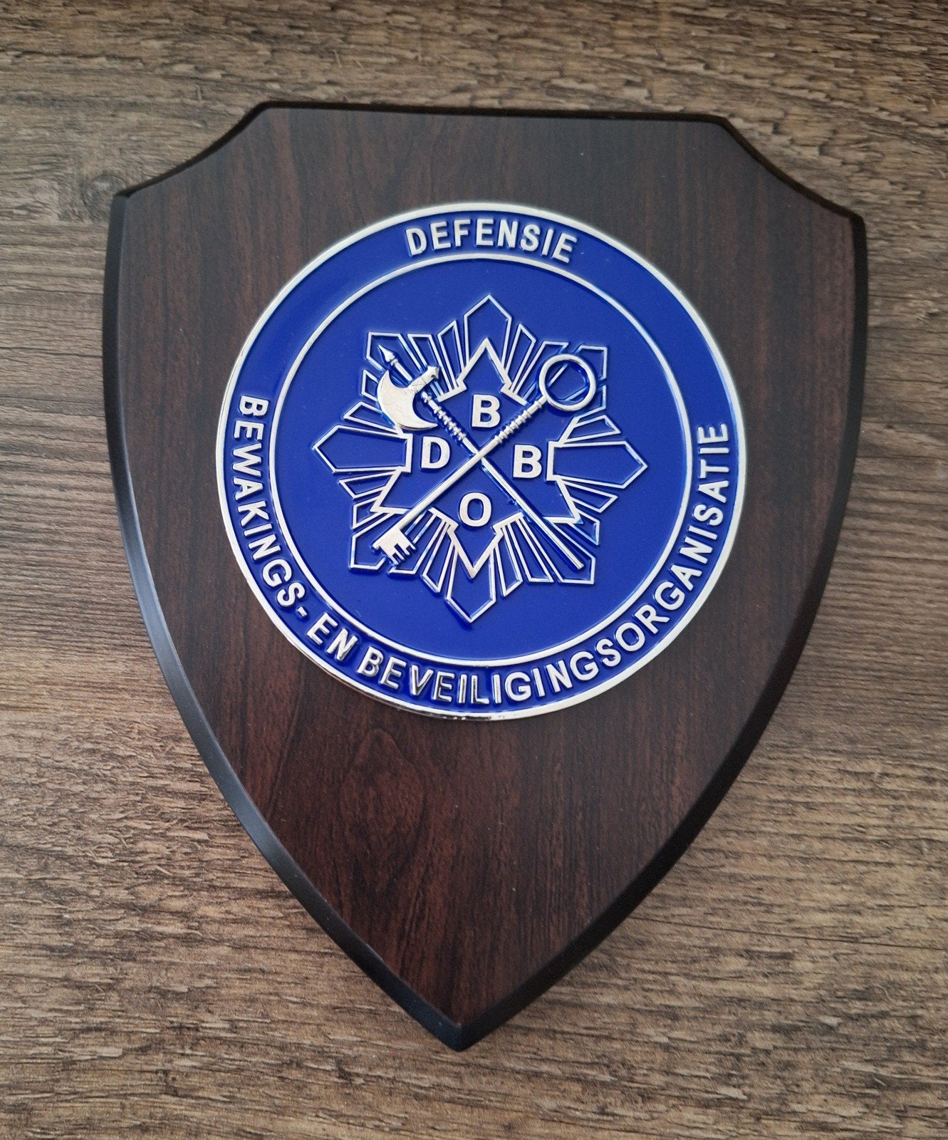 schildje DBBO, Ophalen of Verzenden, Landmacht, Nederland, Embleem of Badge