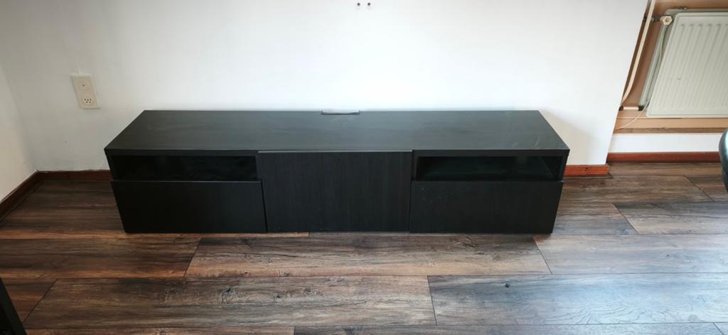 TV meubel Ikea, izgs., Ophalen, Zo goed als nieuw, 25 tot 50 cm, Minder dan 100 cm