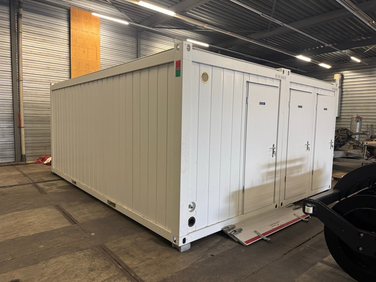 Unit met 2x WC en 1x Douche 1x kantine, Ophalen of Verzenden
