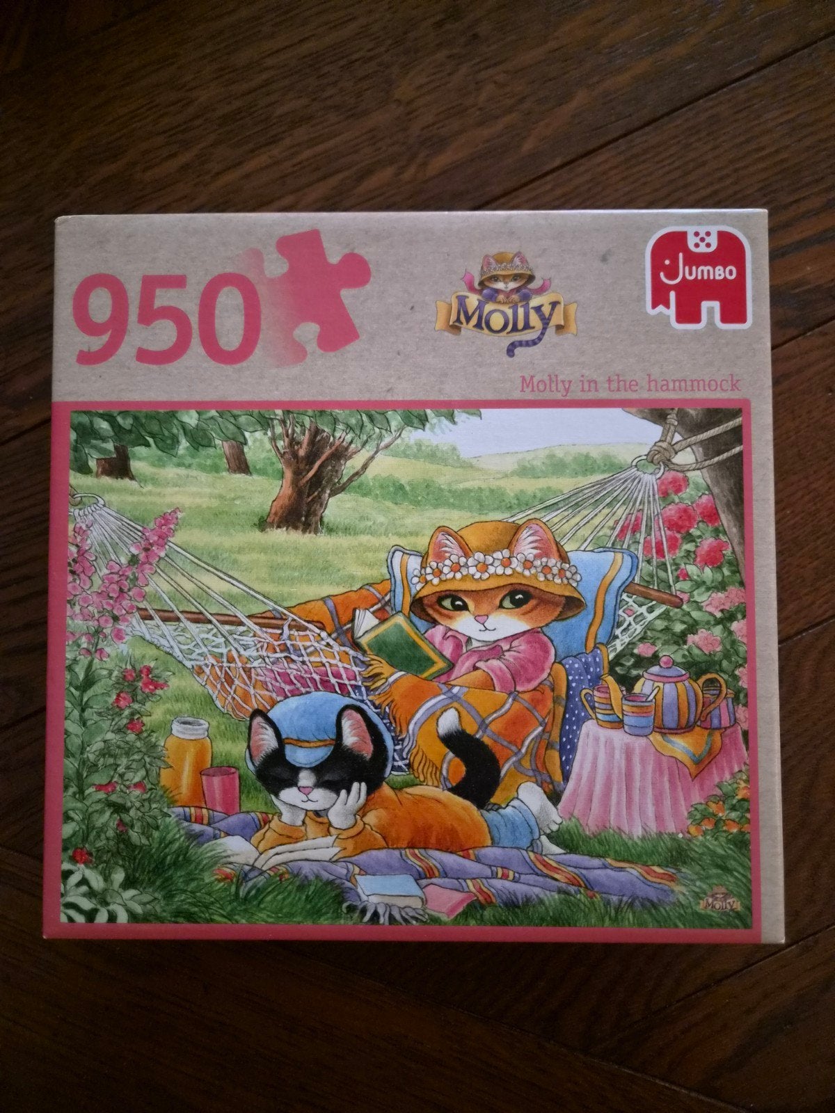Molly in the Hammock, Ophalen of Verzenden, 500 t/m 1500 stukjes, Zo goed als nieuw, Legpuzzel