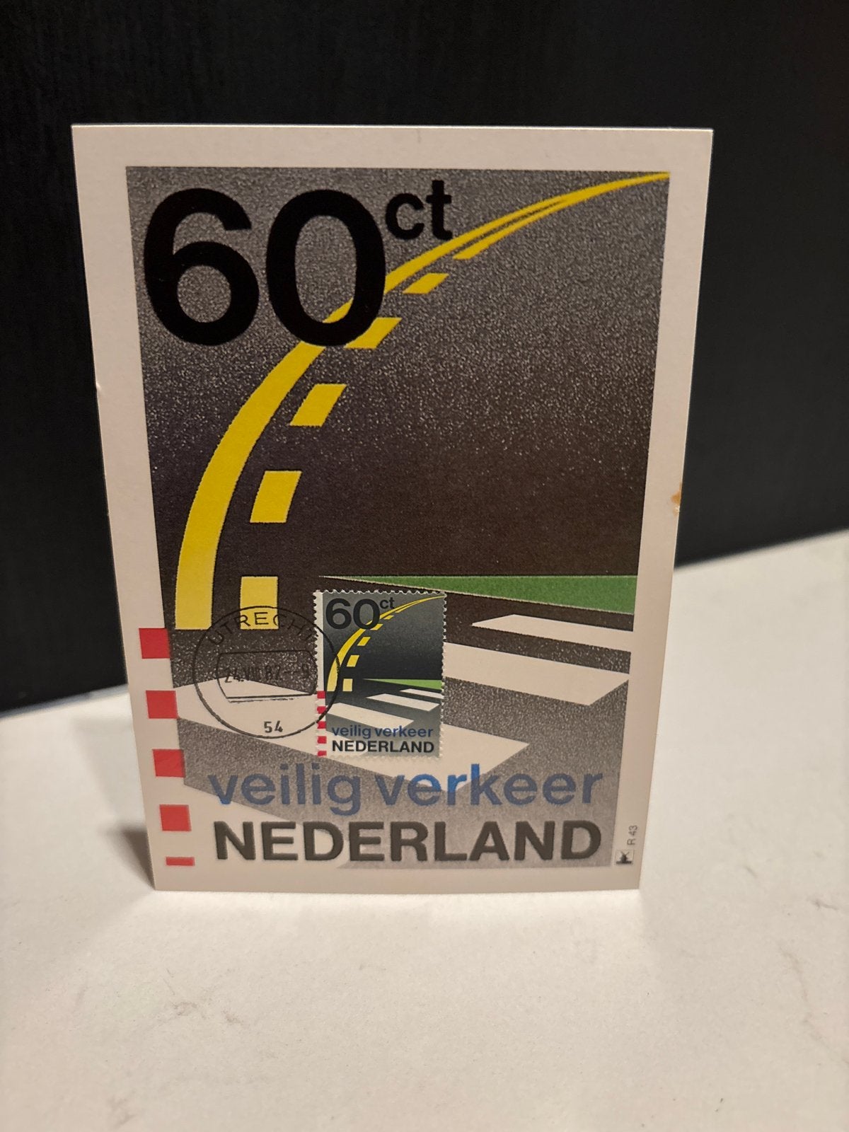 Eerste Dag Envelop Veilig Verkeer Nederland 1982, Verzamelen, Ophalen of Verzenden, 1980 tot heden, Ongelopen, Zuid-Holland