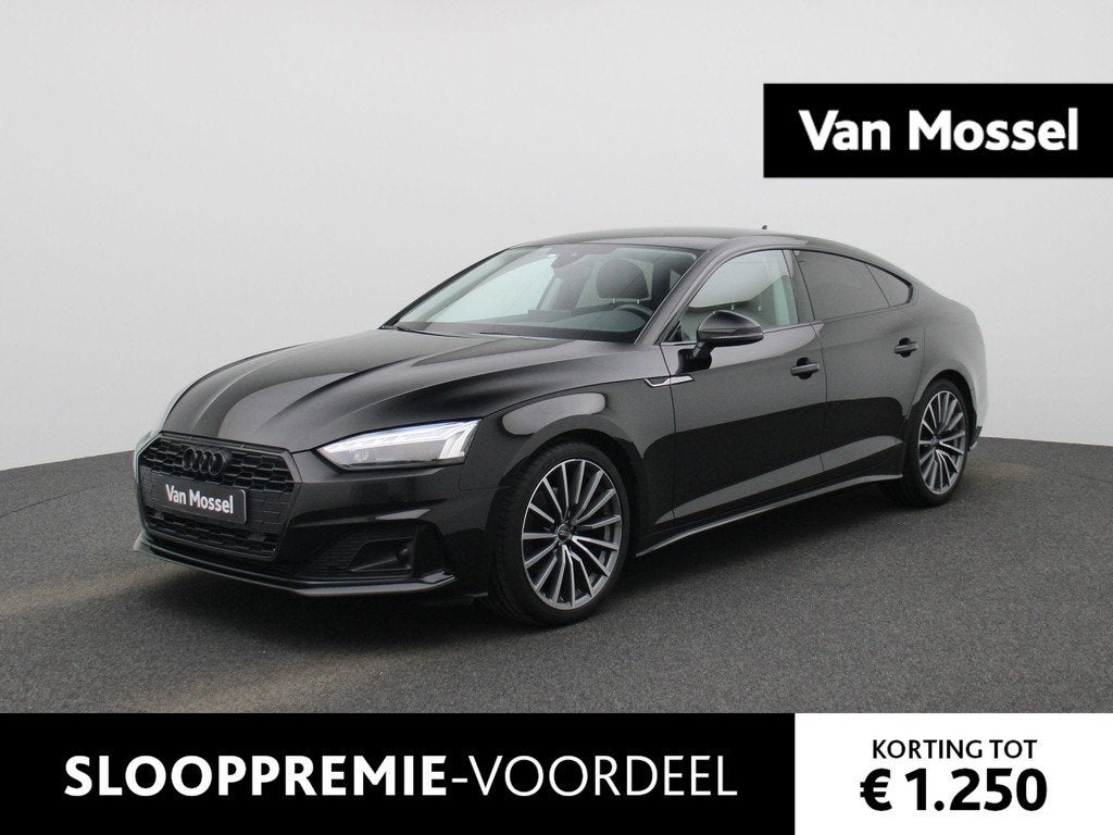 Audi A5 Sportback 35 TFSI S tronic Bus. Ed. S-LINE | NAVIGAT, Auto's, Audi, 12 maanden, Gebruikt, Zwart, 4 cilinders