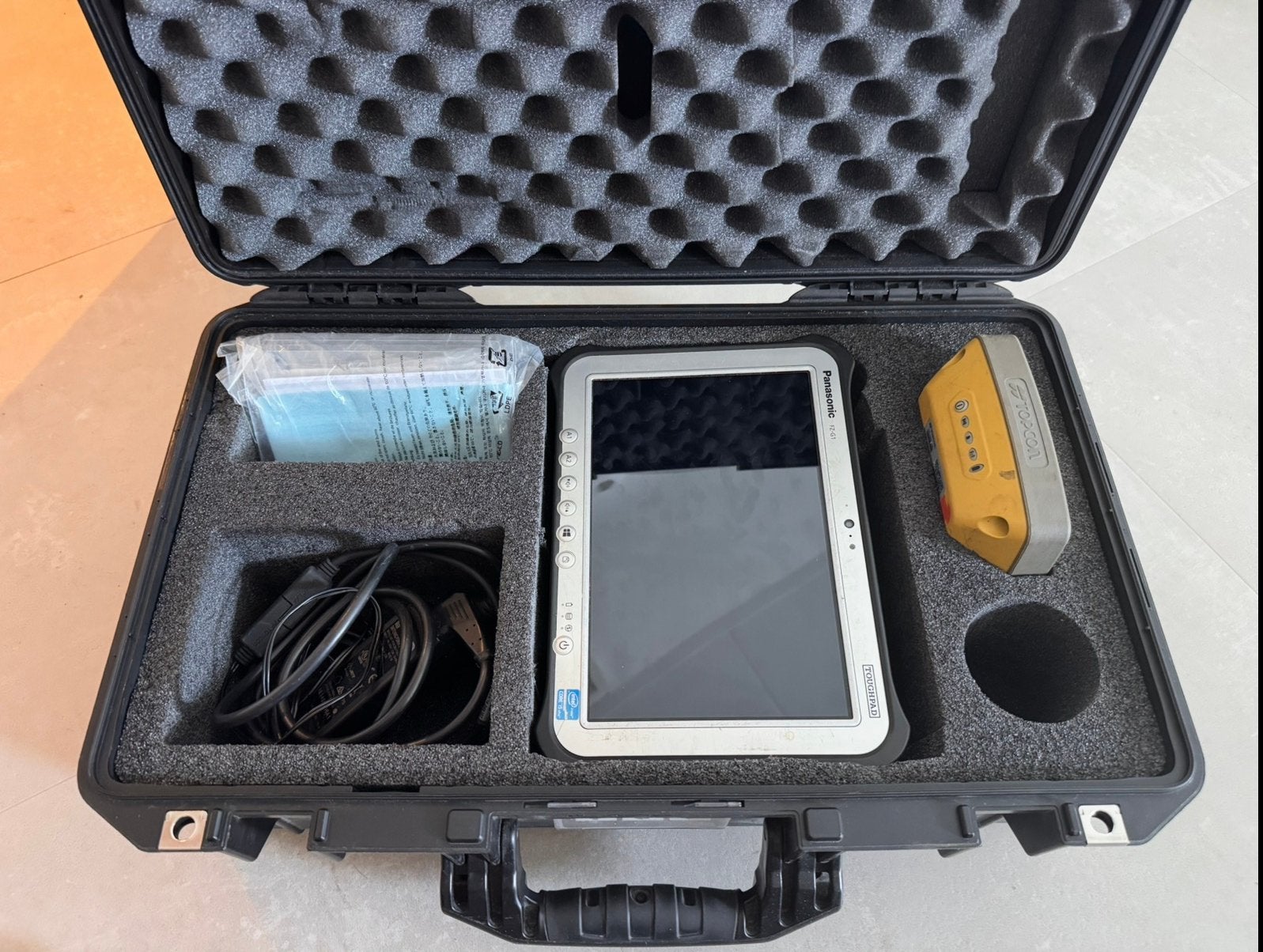 Topcon GPS meetset, Ophalen of Verzenden, Gebruikt, Afstand