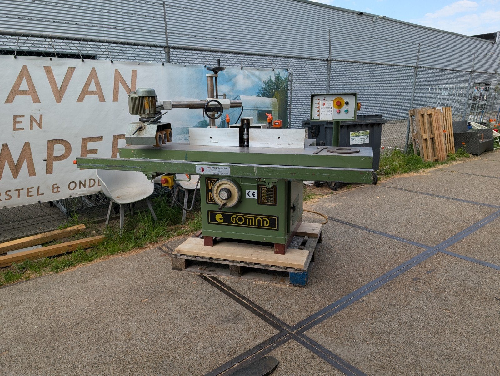 GoMad Freesmachine, Ophalen, Gomad, ., .