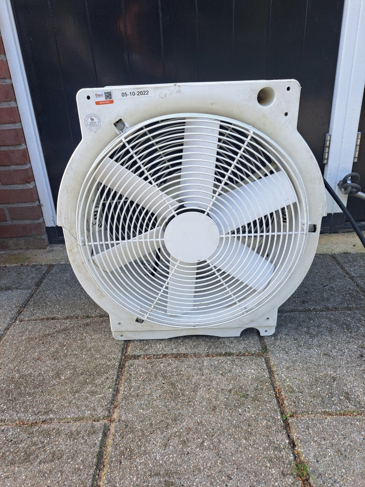 Multifan ventilator, Ophalen, Statiefventilator
