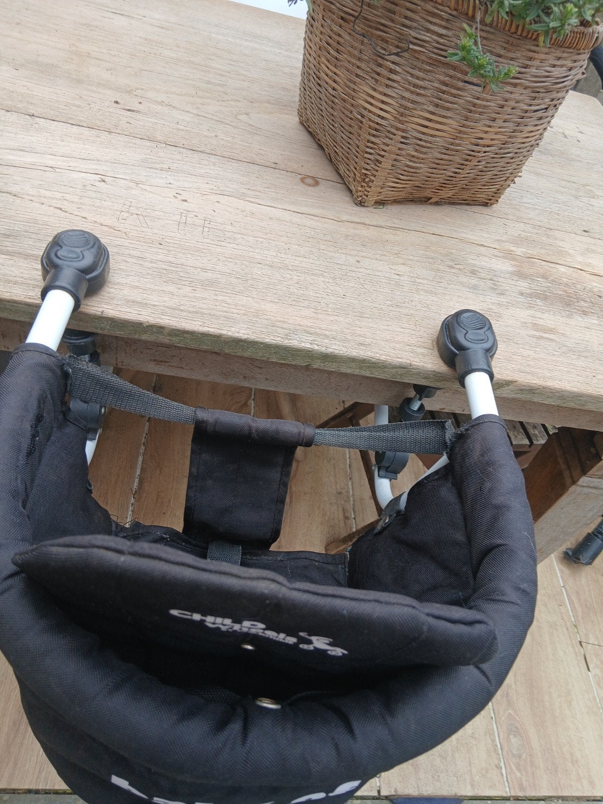 Child Wheels Hangstoeltje Zwart, Baby of the Year, Kinderen en Baby's, Kinderstoelen, Ophalen of Verzenden, Zo goed als nieuw