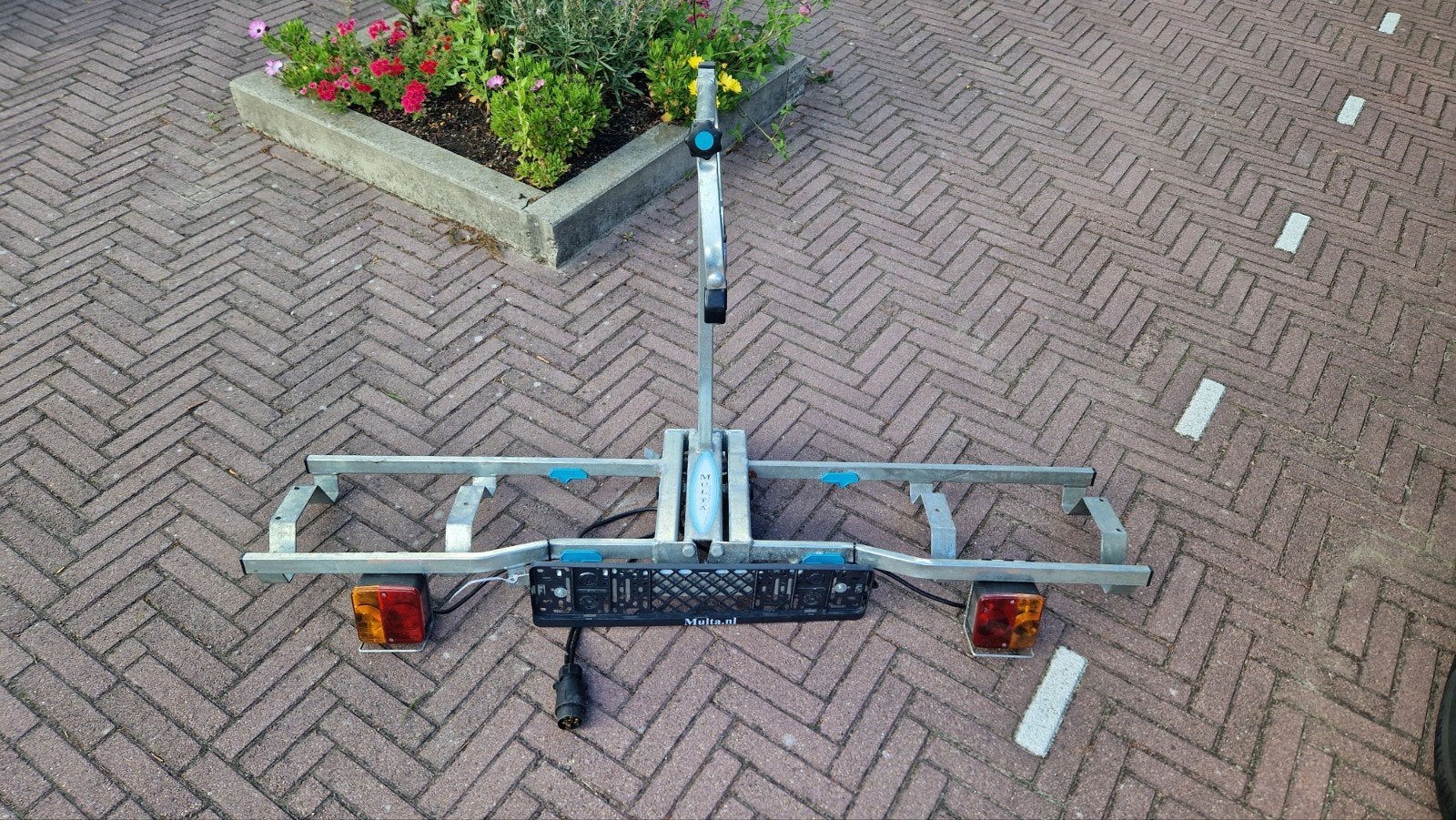 Defecte fietsendrager Multa, Auto diversen, Fietsendragers, Gebruikt, Trekhaakdrager, 1 fiets, Ophalen