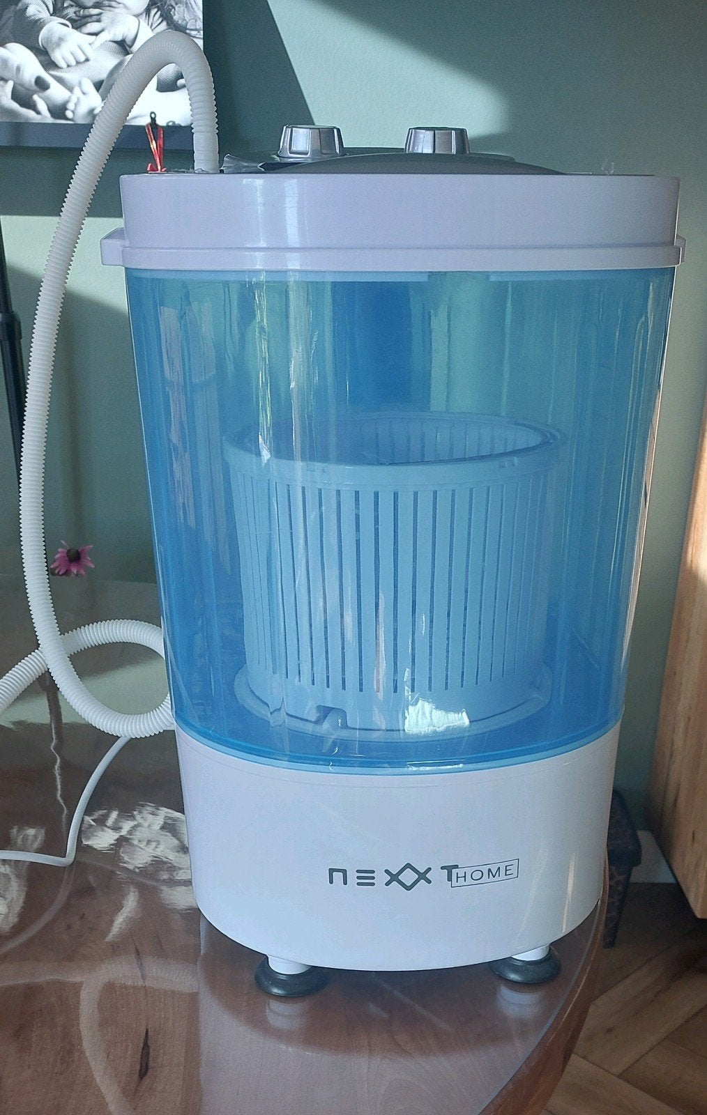 Nexxt Home Mini Wasmachine XPB26-1208C, Ophalen, Minder dan 1200 toeren, Minder dan 85 cm, Minder dan 4 kg
