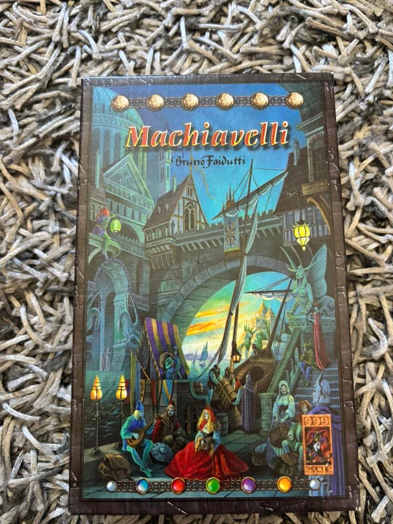 Spel Machiavelli, Ophalen, Zo goed als nieuw