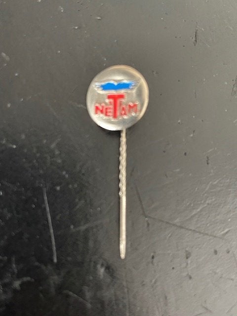 NETAM vrachtauto speldje, Verzamelen, Speldjes, Pins en Buttons, Ophalen of Verzenden, Zo goed als nieuw, Overige onderwerpen