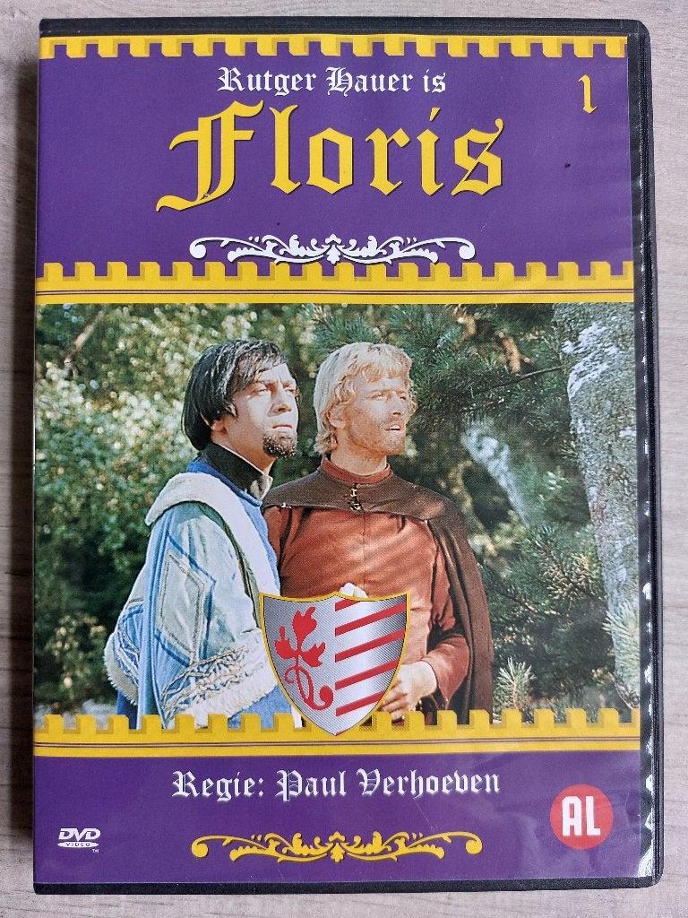 DVD Floris seizoen 1 (1969) Rutger Hauer, Ophalen, Seizoen 1, Alle leeftijden, Nederlands