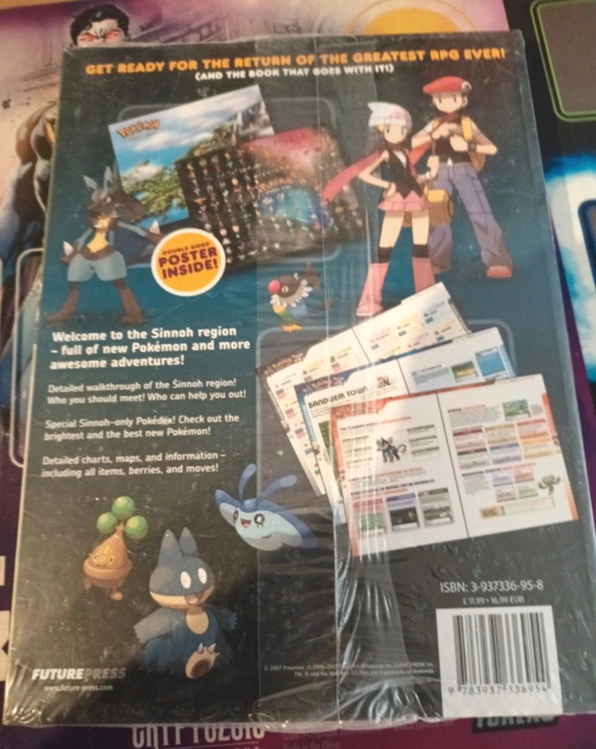 Foto 3 van Pokemon Diamond & Pearl strategy guide sealed