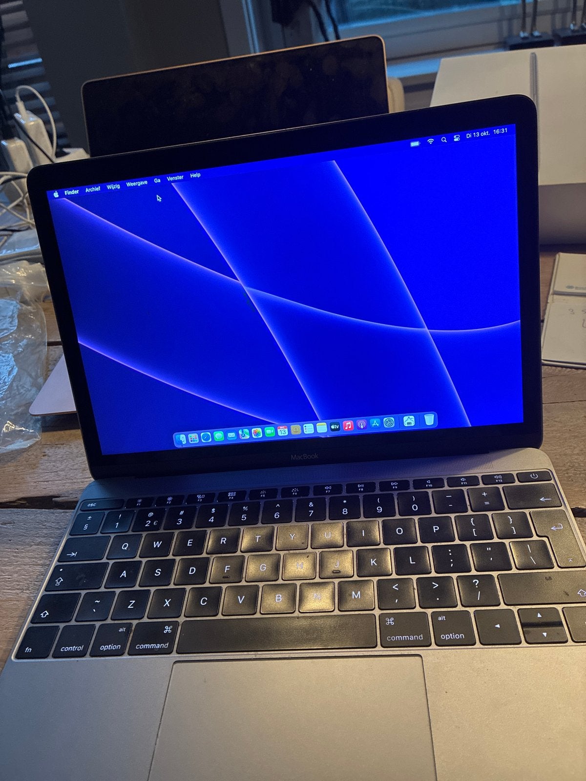 MacBook (Retina, 12-inch, Early 2016) - 256GB, 8GB RAM, Computers en Software, 256 GB, Qwerty, 8 GB, Minder dan 2 Ghz