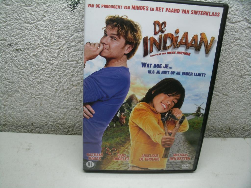dvd 217k de indiaan wat doe, Alle leeftijden, Ophalen of Verzenden, Zo goed als nieuw