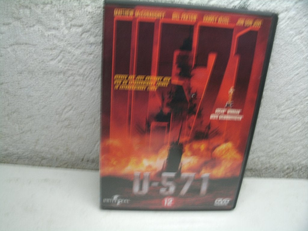 dvd 129b U-571, Alle leeftijden, Ophalen of Verzenden, Zo goed als nieuw