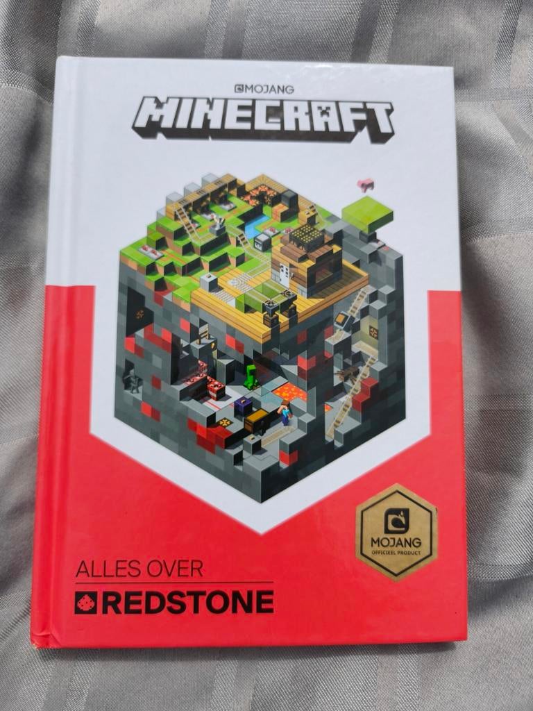 Minecraft: Alles over Redstone - Officiële Handleiding, Boeken, Ophalen of Verzenden, Zo goed als nieuw, Mojang, Non-fictie