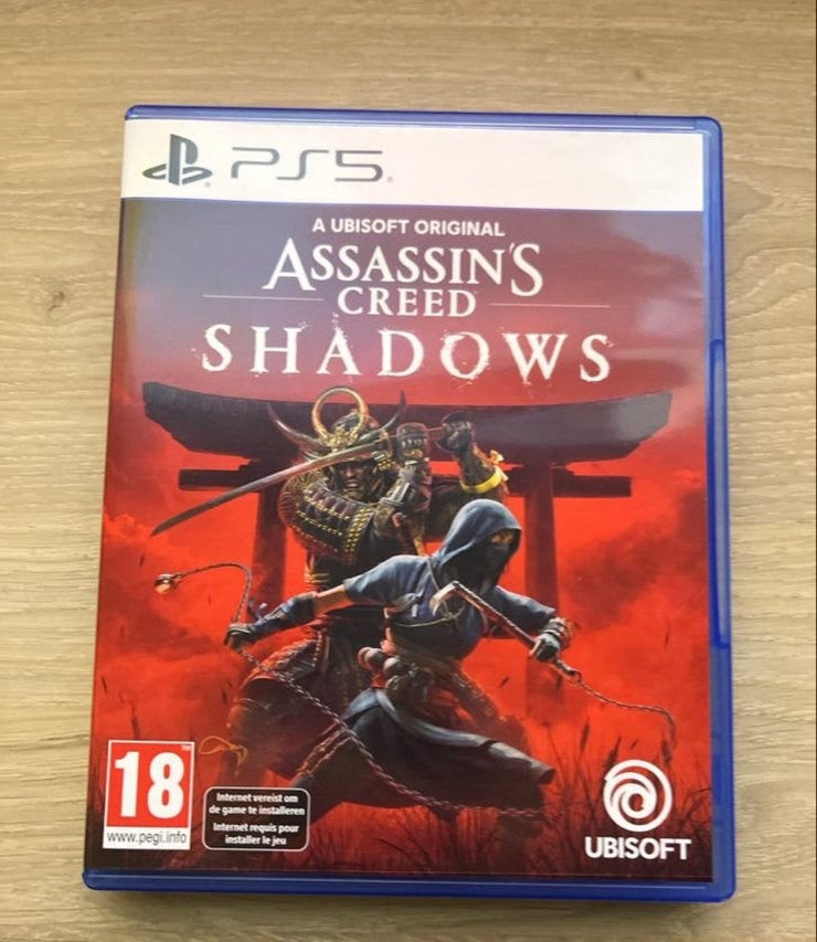Assassin's Creed Shadows PS5, Online, Vanaf 18 jaar, 1 speler, Zo goed als nieuw