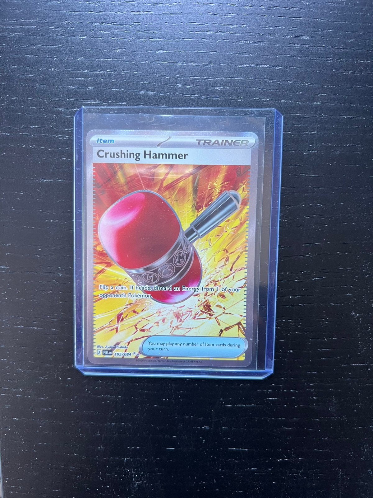 Pokémon kaart crushing hamer, Ophalen of Verzenden, Nieuw