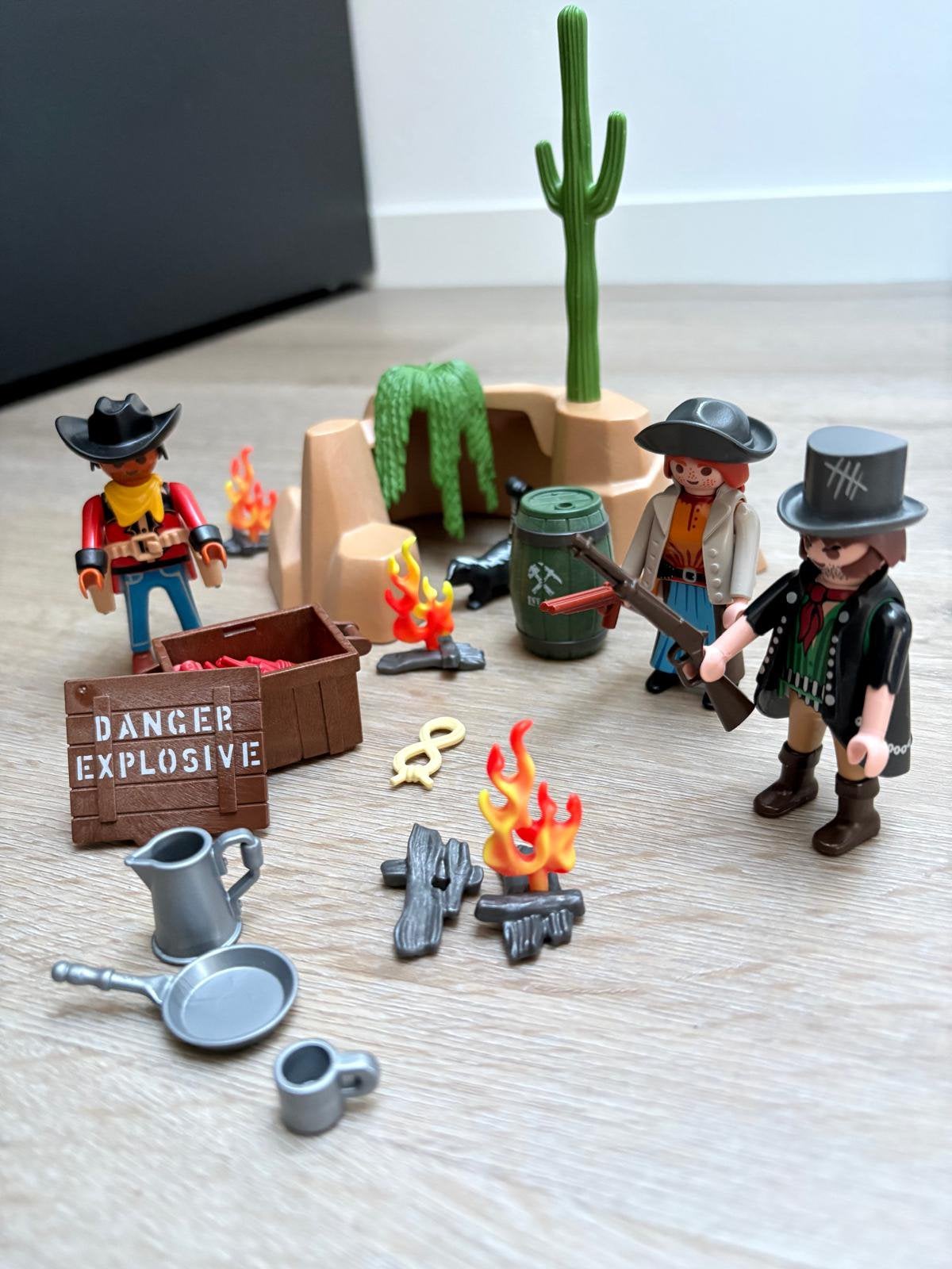 Playmobil Bandieten met schuilplaats – 5250, Ophalen, Pirates, Complete set, Overige typen