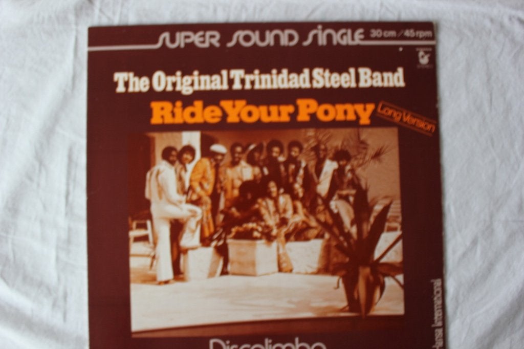 the original Trinidad  steel band - ride your pony, Ophalen of Verzenden, Zo goed als nieuw, 12 inch, Pop