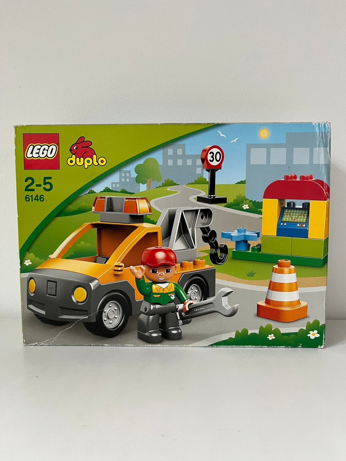 Lego 6146 - Lego Duplo 6146 - Duplo Sleepwagen - *NIEUW*, Overige thema's, Nieuw, Ophalen of Verzenden, Duplo
