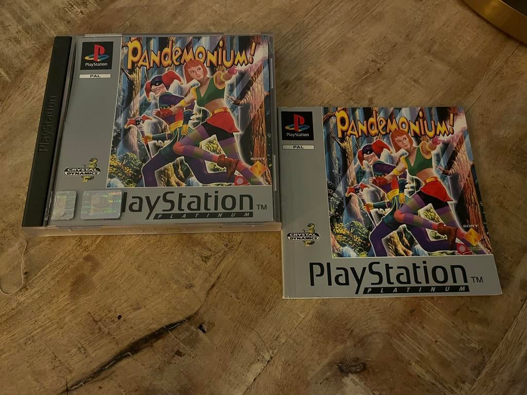 Pandemonium! PlayStation 1, Gebruikt, Overige genres, T, T