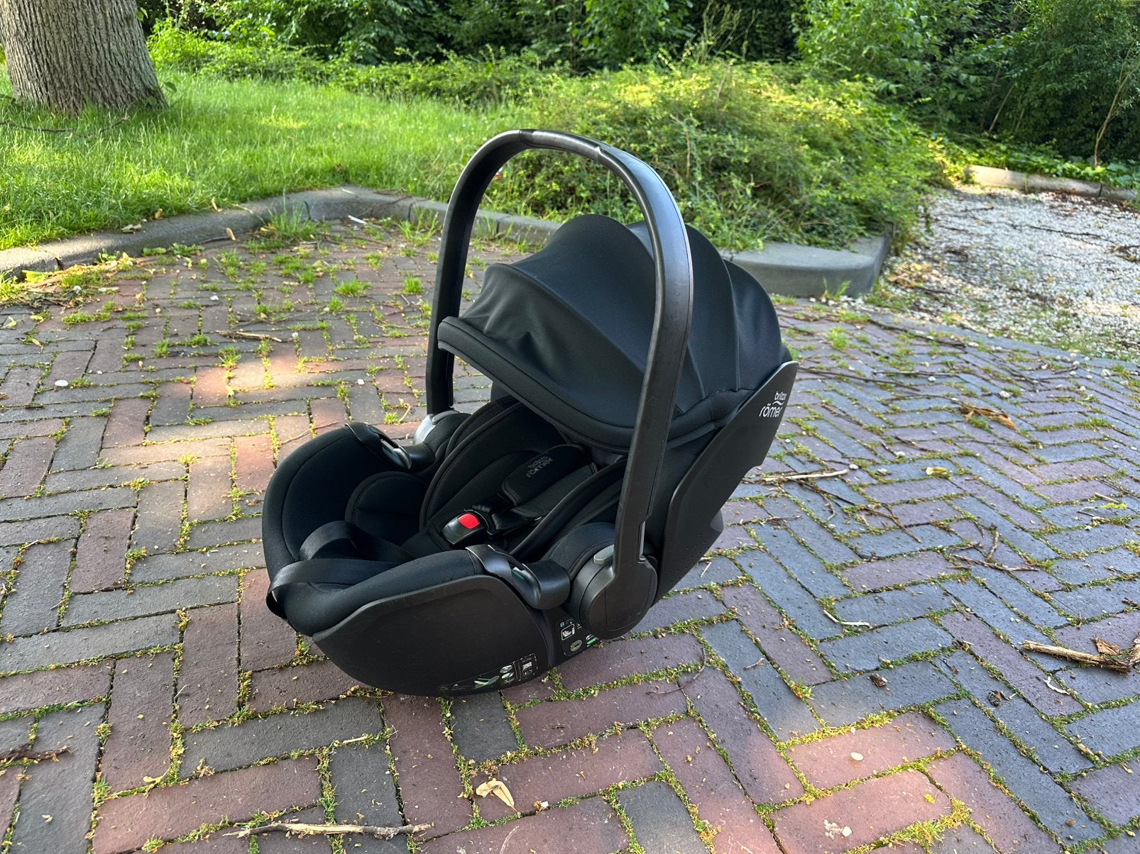 Britax Römer Baby-Safe Pro Autostoeltje, Ophalen, Romer, Autogordel of Isofix, Gebruikt