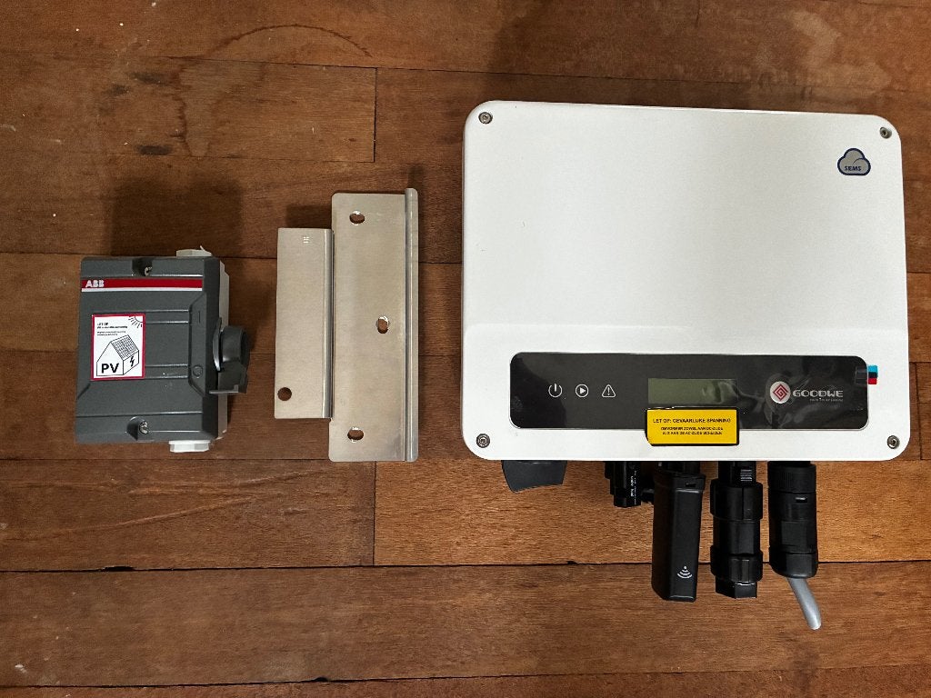 omvormer zonnepanelen, Ophalen, Gebruikt, Compleet systeem