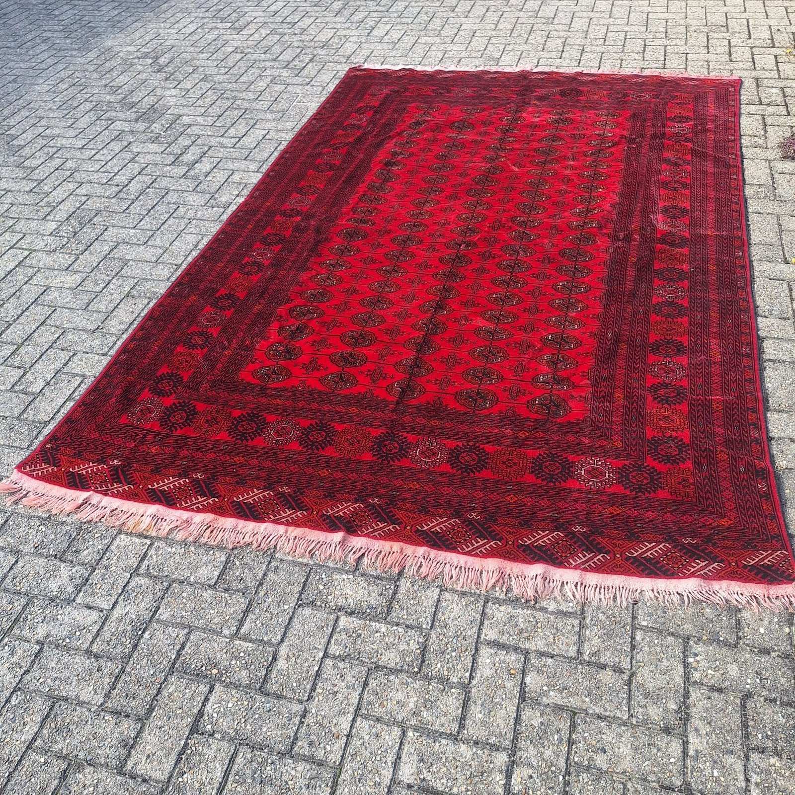 Perzische tapijt, Ophalen, Zo goed als nieuw, Rechthoekig, 200 cm of meer