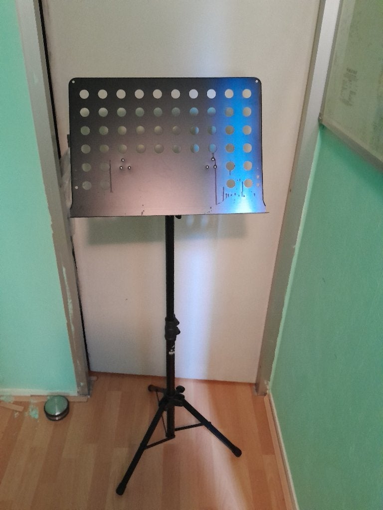 Muziekstandaard te koop, Ophalen, Gebruikt, Muziekstandaard