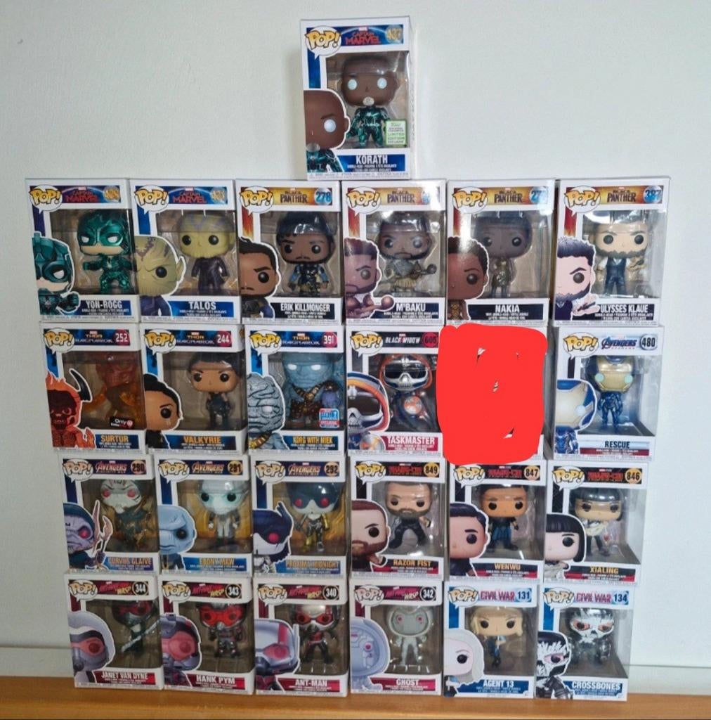 Grote collectie Funko poppen, Ophalen of Verzenden, Zo goed als nieuw