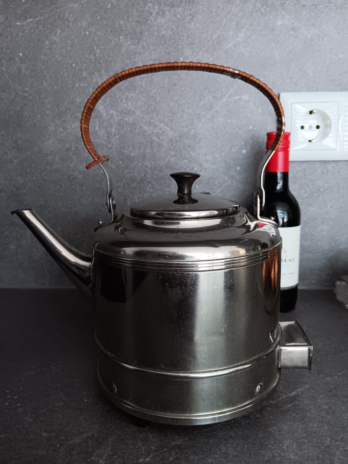 Vintage elektrische waterkoker - decoratief object, Ophalen
