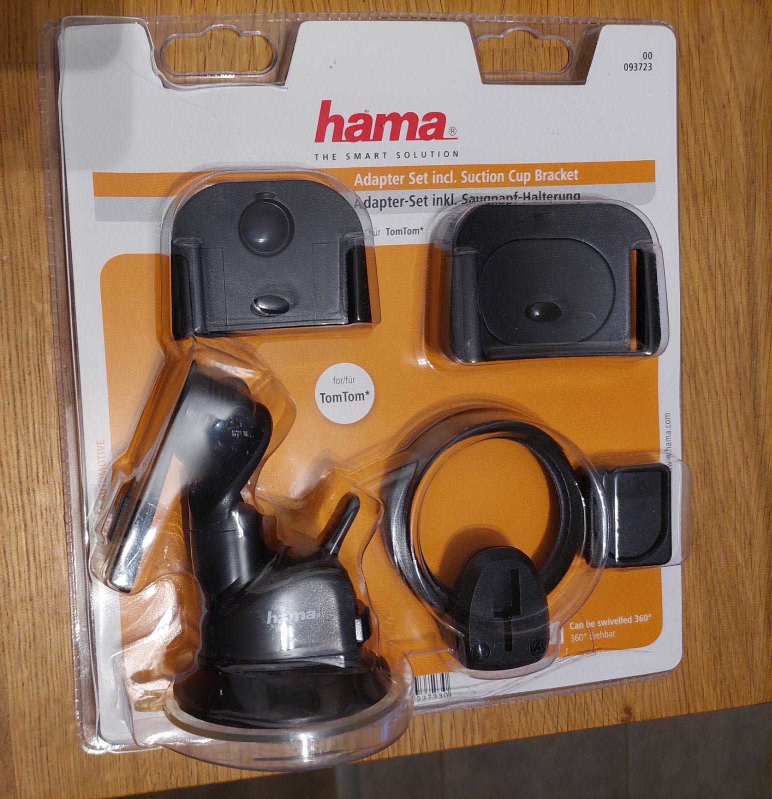 Hama Adapter Set incl. Zuignaphouder voor TomTom Navigatie, Ophalen of Verzenden, Nieuw