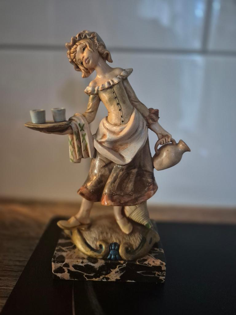 Vintage fontanini beeldje, Ophalen of Verzenden, Gebruikt, Overige typen
