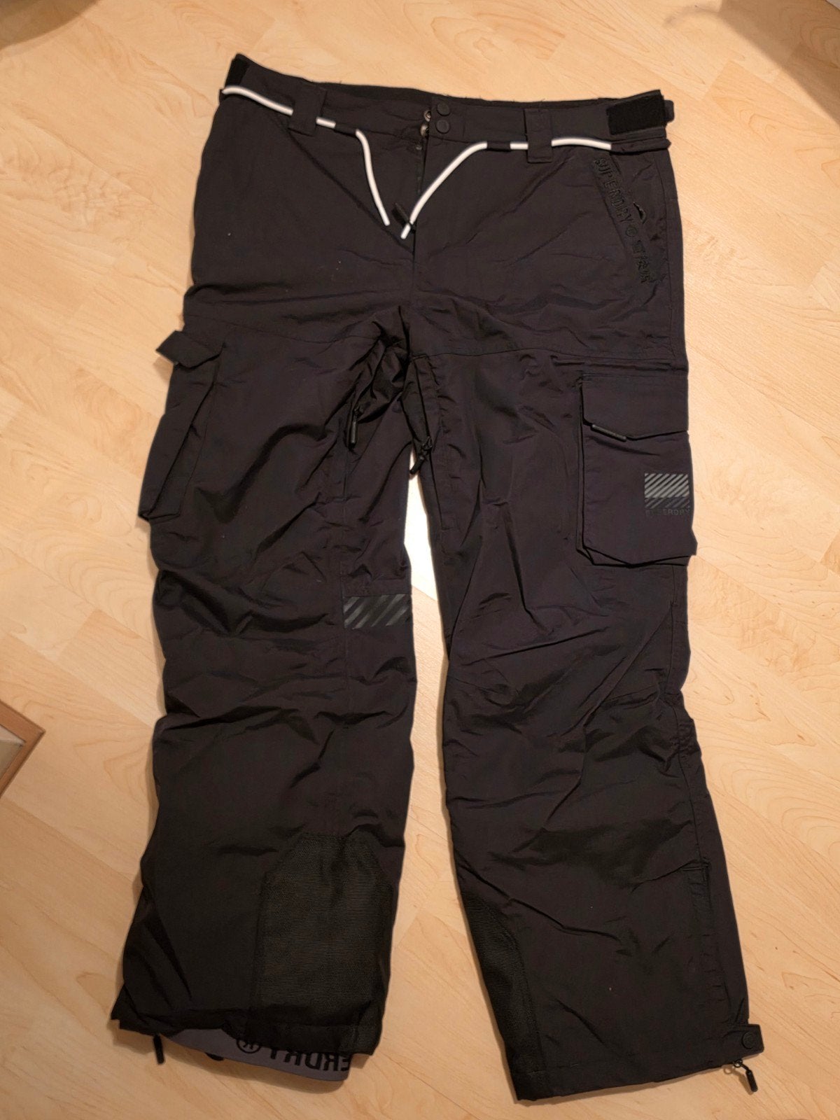 Nieuwe Superdry Freestyle Cargo Snowboardbroek Skibroek, Broek, Superdry, Maat 42/44 (L), Nieuw