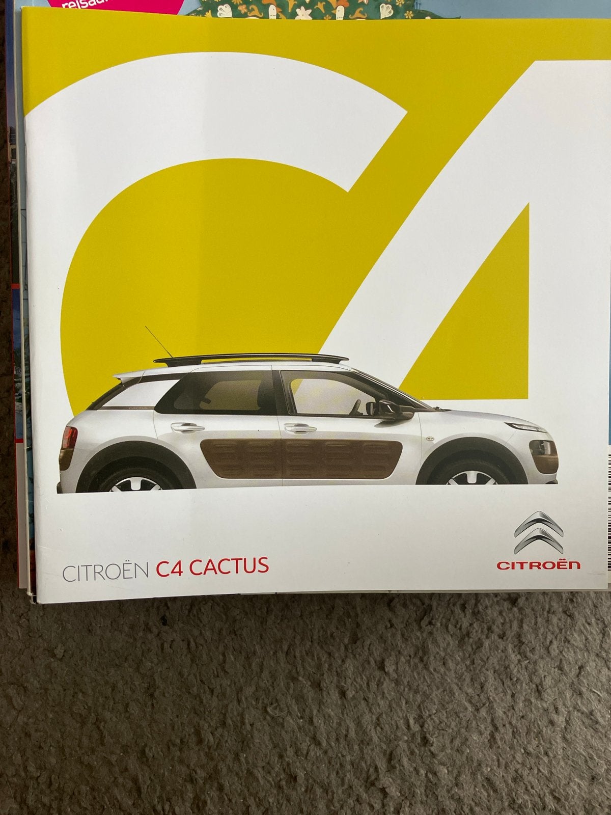Citroën C4 Cactus & Picasso Brochures (2015), Ophalen of Verzenden, Zo goed als nieuw, Citroën
