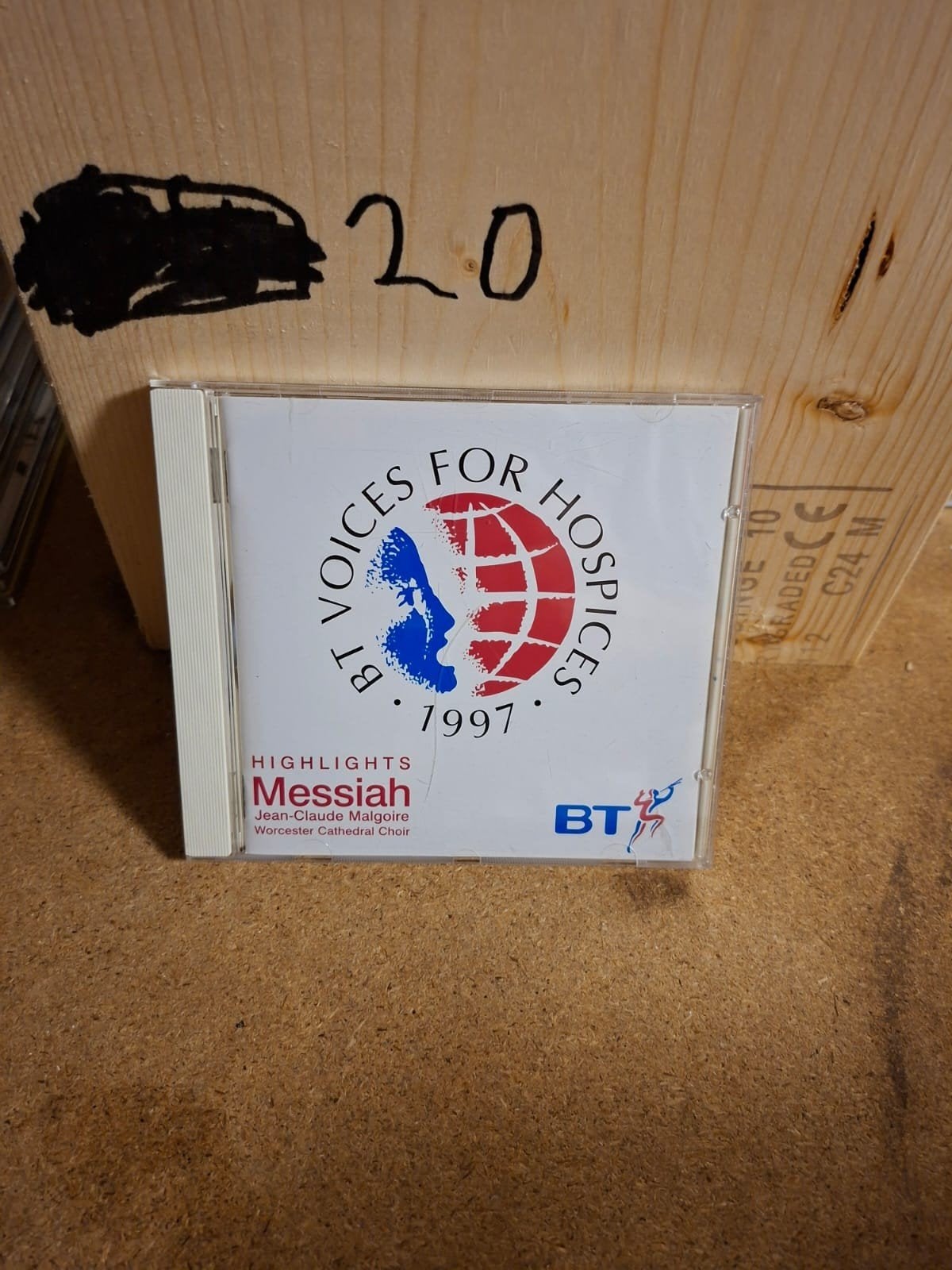 BT Voices for Hospices - Highlights Messiah CD 1997, Gebruikt, Ophalen of Verzenden, Oratorium, Barok