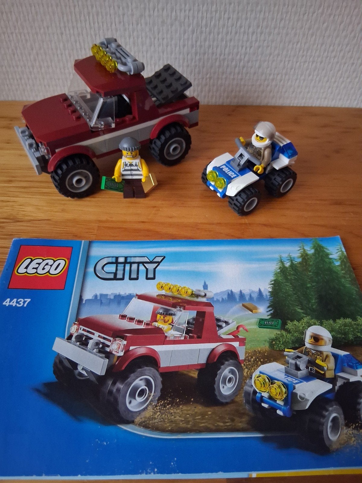 Lego City 4437 Politieachtervolging complete set met boekje, Ophalen of Verzenden, Zo goed als nieuw