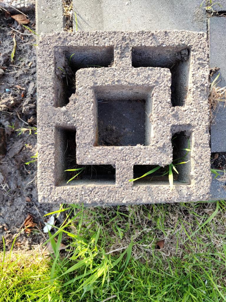 Betonnen plantenbak / stapelblok 10 stuks, Tuin en Terras, Ophalen