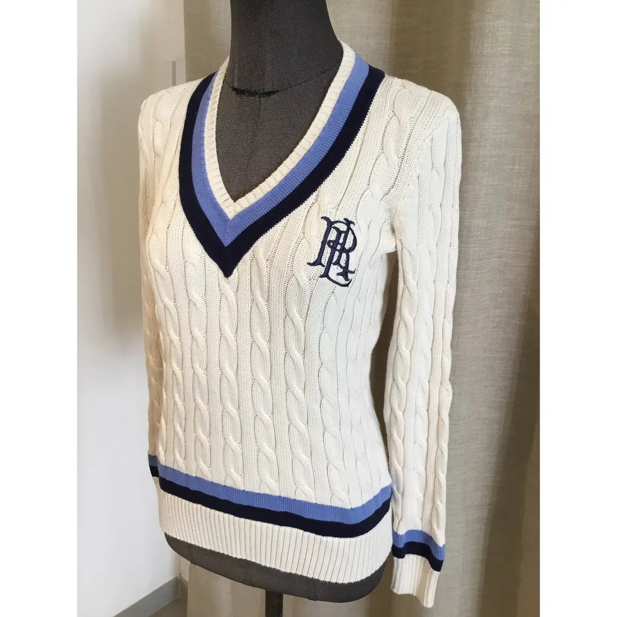 Ralph Lauren Trui Maat 36 (S) - Zo goed als nieuw, Ophalen of Verzenden, Zo goed als nieuw, Maat 36 (S), Wit
