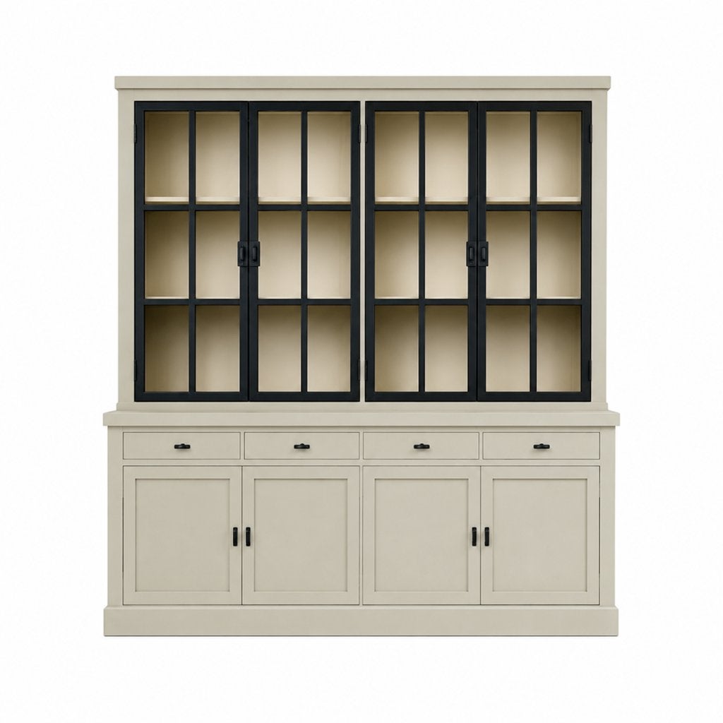 Voorraad buffetkast 220x46x220h cm - WEG=WEG, Met deur(en), Nieuw, 200 cm of meer, 25 tot 50 cm