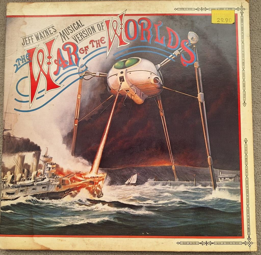 Jeff Wayne's War of the Worlds (CBS 96000) - Vinyl, Ophalen of Verzenden, Gebruikt, 12 inch