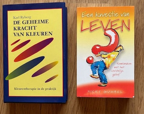 De Geheime kracht van kleuren en Een kwestie van leven, Ophalen of Verzenden, Zo goed als nieuw