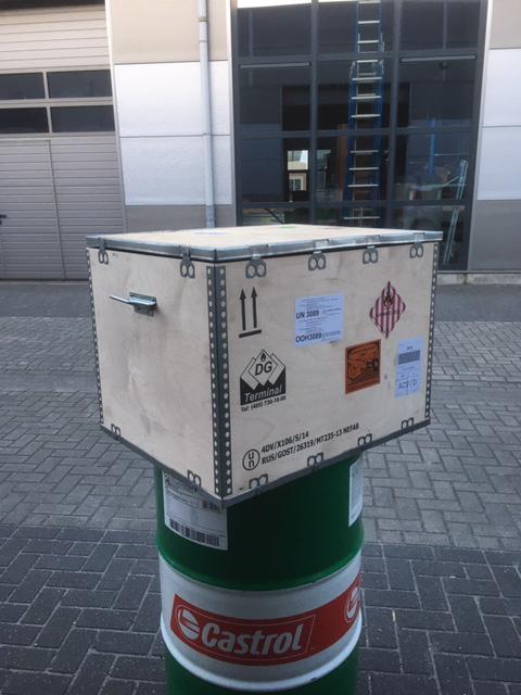 Industriële kisten, Ophalen, 50 tot 100 cm, Zo goed als nieuw, 50 tot 75 cm