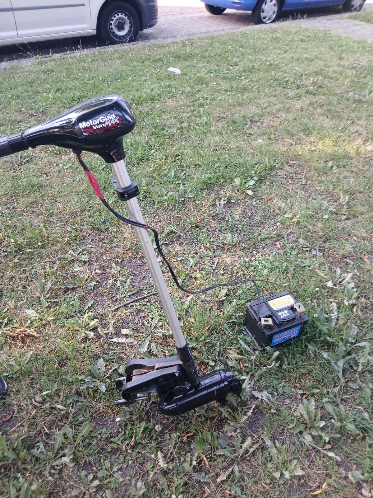Elektromoter met accu merk, Watersport en Boten, Ophalen of Verzenden, Motor en Techniek, Zeilboot of Motorboot